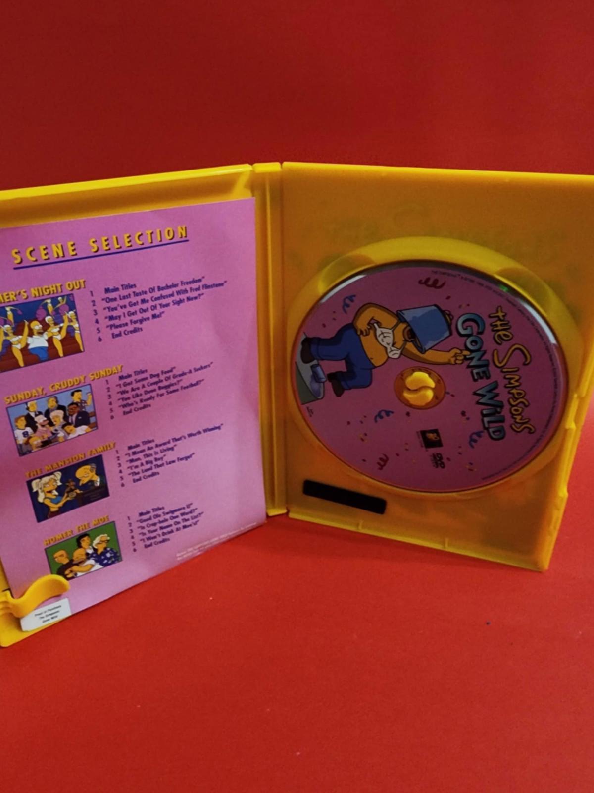 The Simpsons - Gone Wild (DVD, 2004) Bilingue French artwork