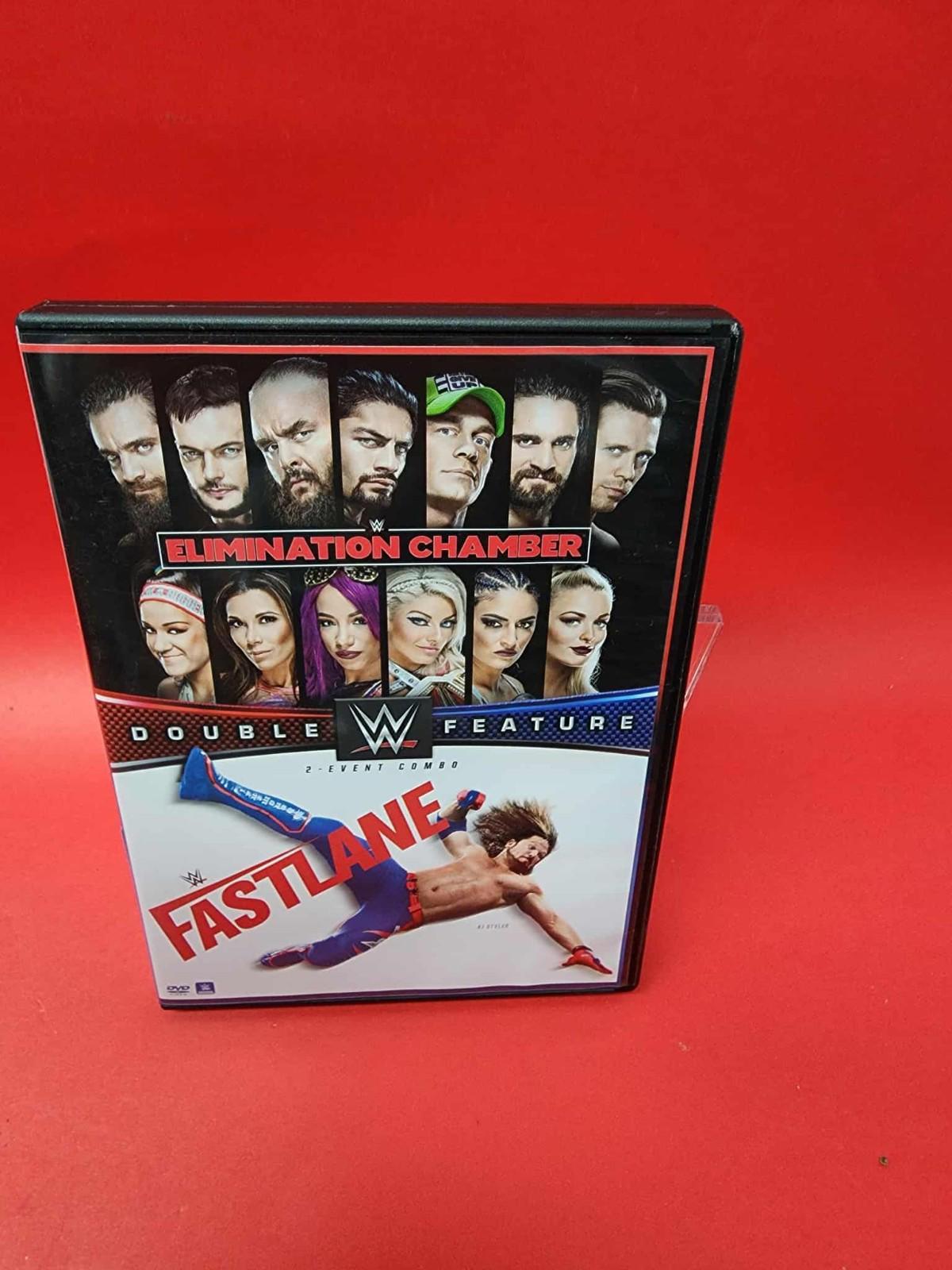 WWE Elimination Chamber 2018 Fastlane DVD 2-disc set Alexa Bliss John Cena