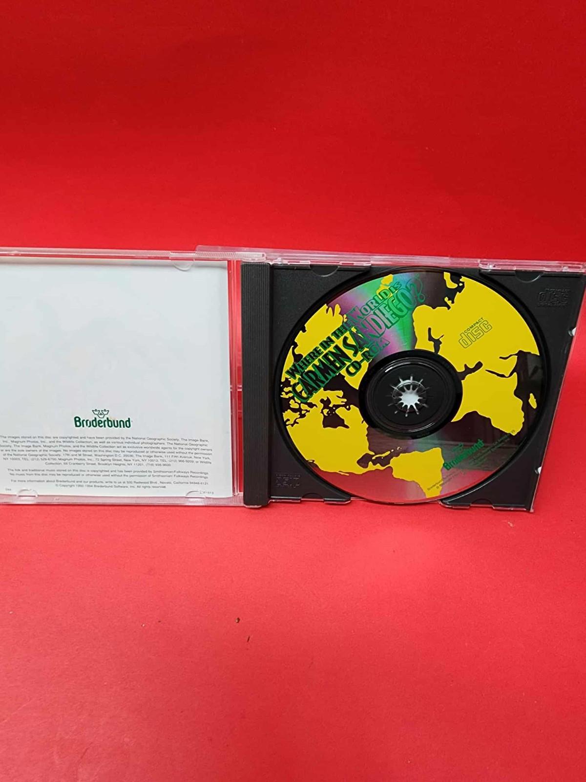 Where In The World Is Carmen Sandiego **LIKE NEW**