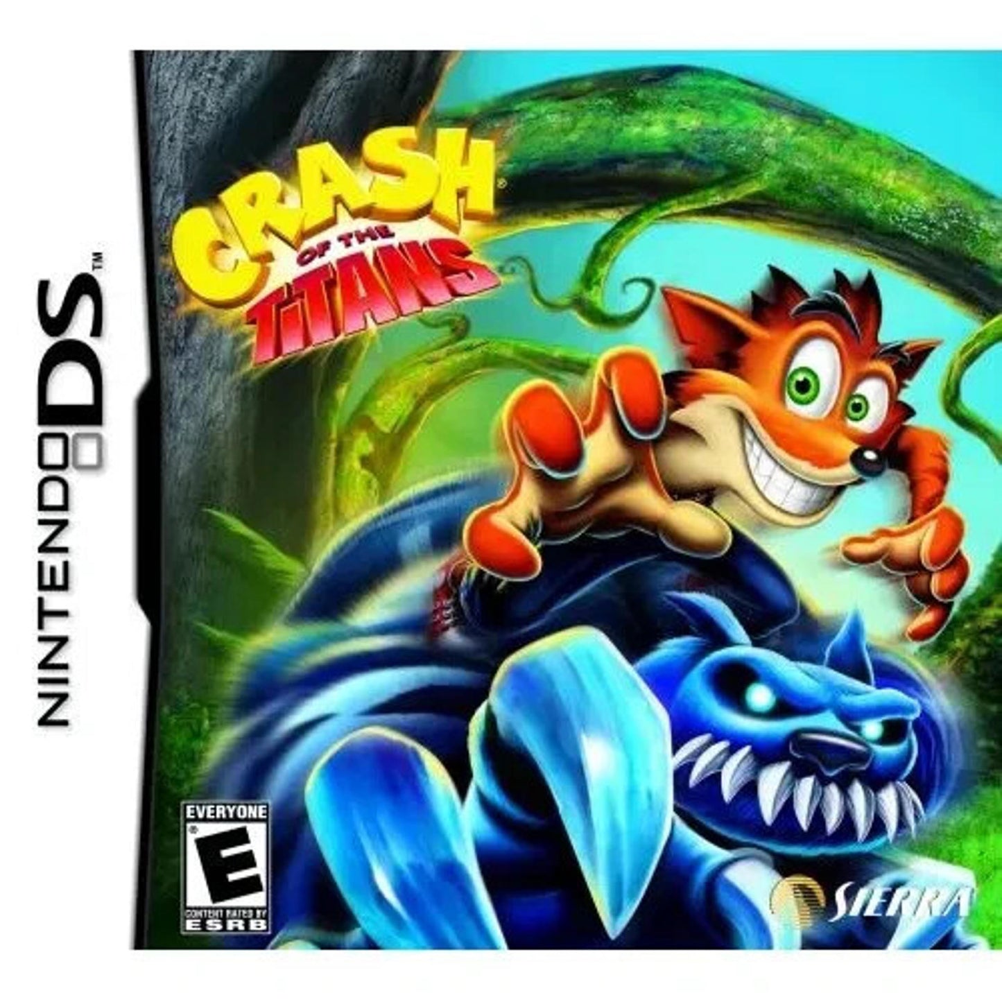 Crash of the Titans for Nintendo DS Complete CIB Authentic - Tested like new