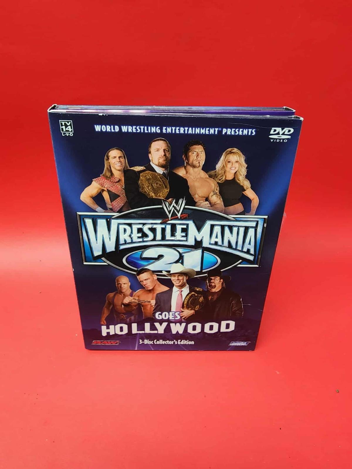 WWE WrestleMania 21 DVD XXI - Triple H VS Batista - Like new!!!