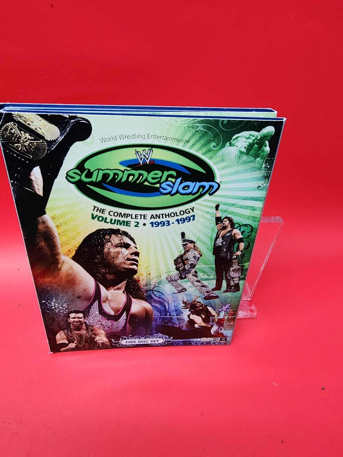WWE Summerslam Anthology Vol. 2: 1993-1997 (5 DVD 2009) Like new!!!