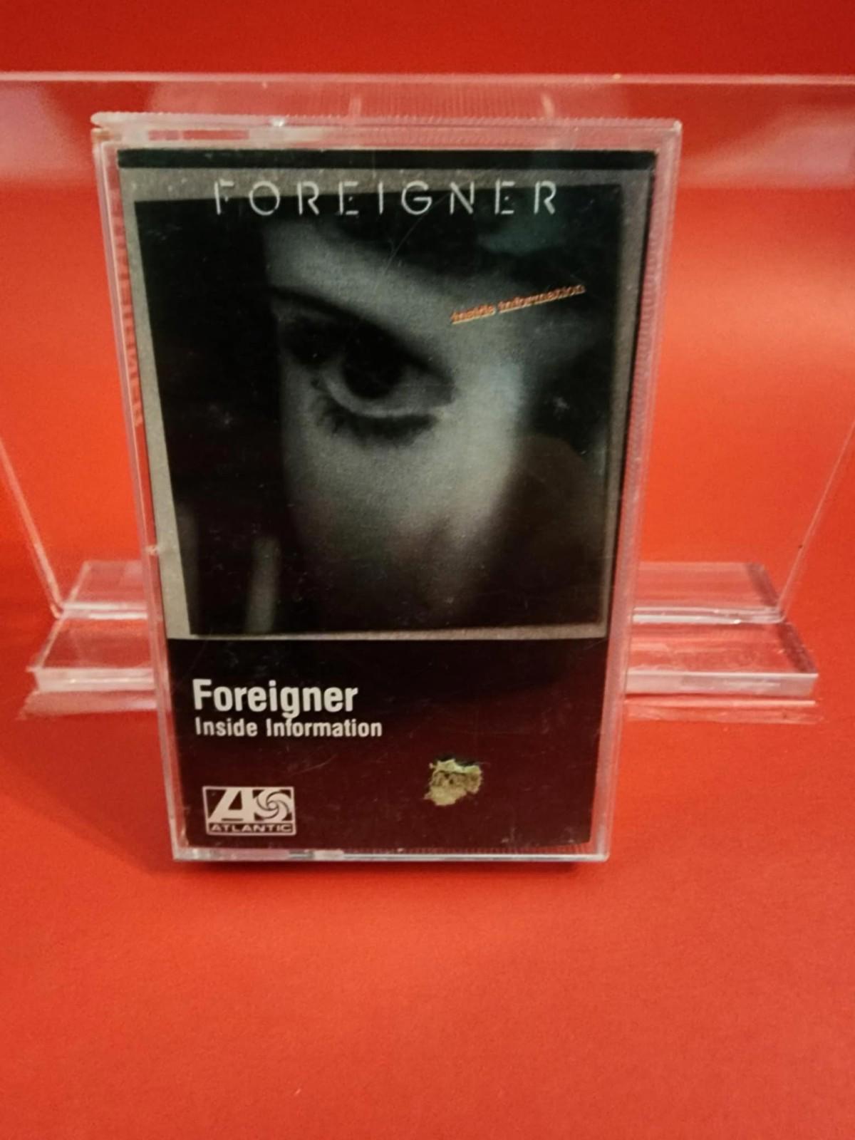 Foreigner - Inside Information (Audio Cassette Tape) 📼 1987 Atlantic Tested VGC