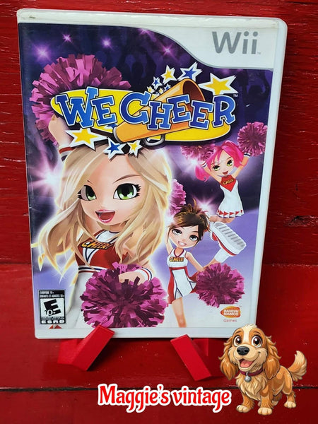 We Cheer (Nintendo Wii, 2008)  NO MANUAL DISC LIKE NEW