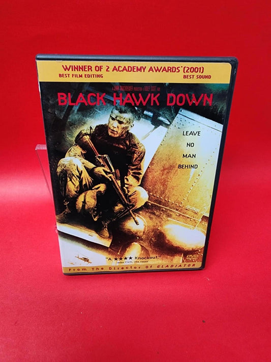 Black Hawk Down (DVD, 2001) (Bilingual) DVD Like new!