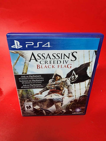 Assassins Creed IV Black Flag - PS4 CIB  *cd are like new*
