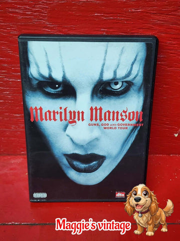 Marilyn Manson: Guns, God and Government World Tour - DVD -*DISC LIKE NEW*