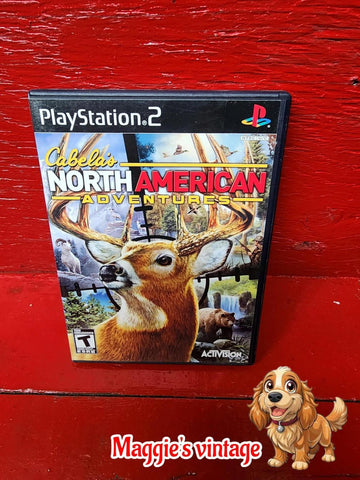 Cabela's North American Adventures - PlayStation 2 -PS2  NO MANUAL DISC LIKE NEW