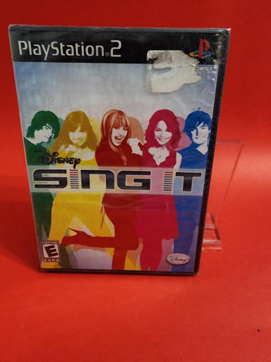 Disney Sing It PS2 Sony PlayStation 2 New Sealed