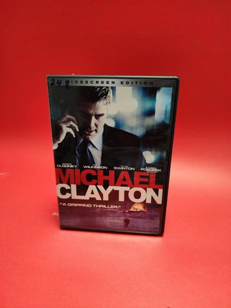 Michael Clayton (DVD, 2008, Widescreen, George ClooneyBilingue! disc is like new