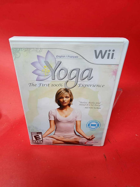 Yoga The First 100% Experience (Nintendo Wii, 2009) CIB LIKE NEW!