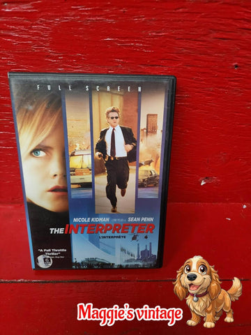 The Interpreter dvd *BILINGUE DISC LIKE NEW*