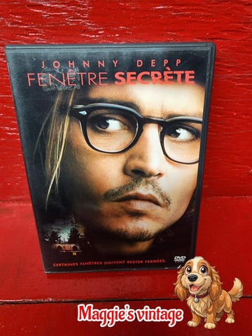 Secret Window (DVD, 2004) Fenêtre secrète Johnny Depp* BILINGUE  DISC LIKE NEW*