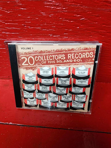 Lot of 2, 20 Collector's Records Of The 50's & 60's - Vol. 1  & 2 *DISC LIKE NEW