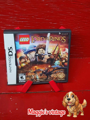 LEGO THE LORD OF THE RINGS DS NINTENDO VIDEO GAME * TESTED CIB WITH MANUAL*