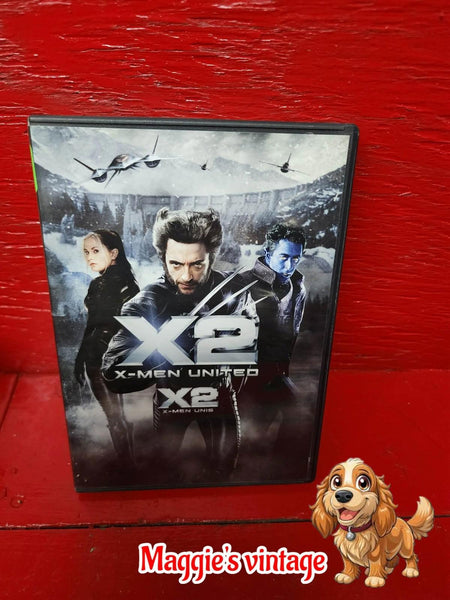 X2: X-Men United (DVD, 2013, Canadian) *BILINGUE DISC LIKE NEW*