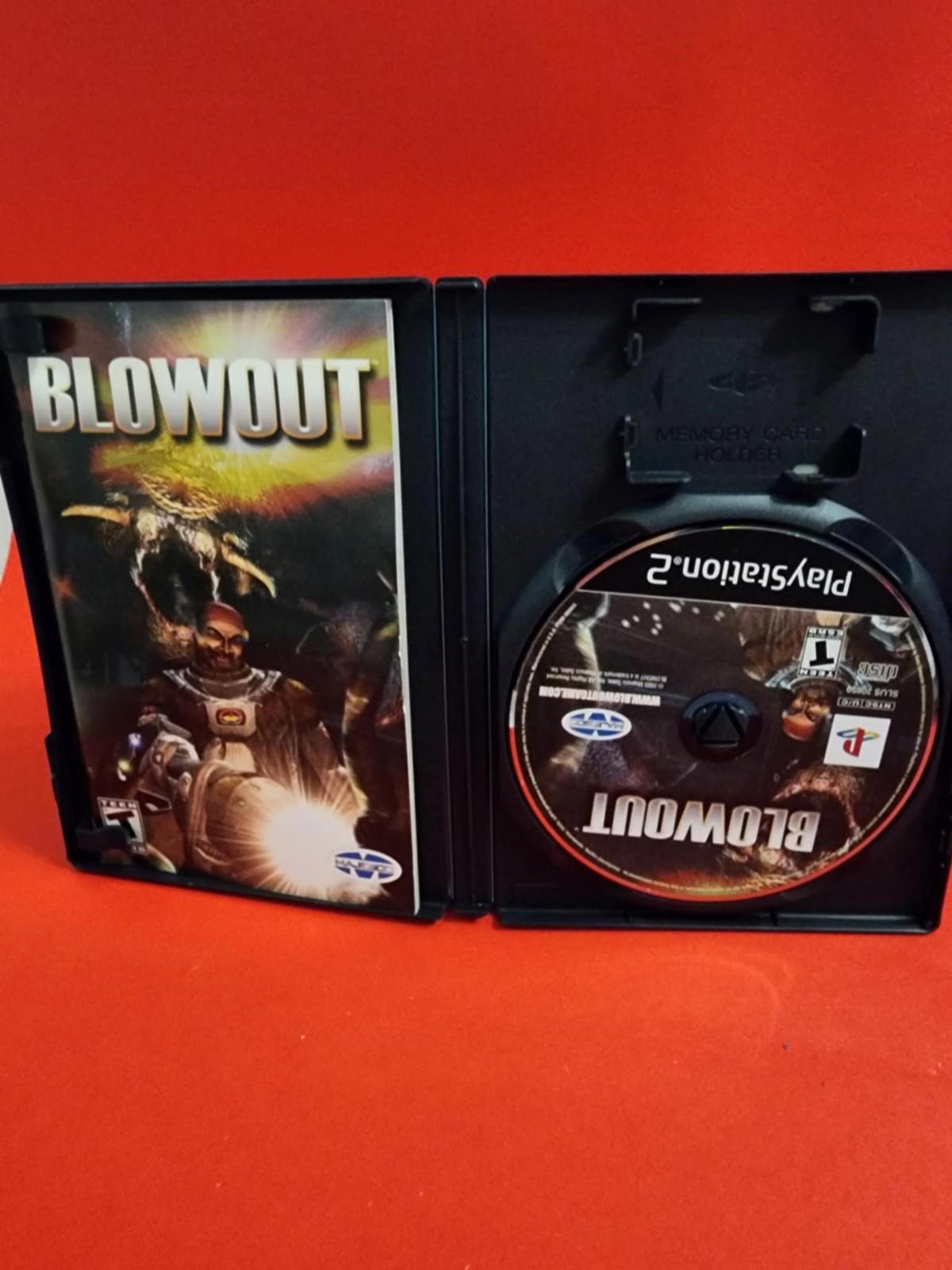 Blowout (Sony Playstation 2 PS2, 2003) CIB COMPLETE