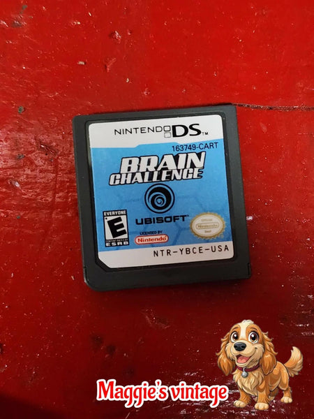 Brain Challenge (Nintendo DS, 2008) *CART ONLY CLEANED AND TESTED