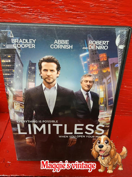 Limitless (DVD, 2011, Canadian)  *BILINGUE DISC LIKE NEW*