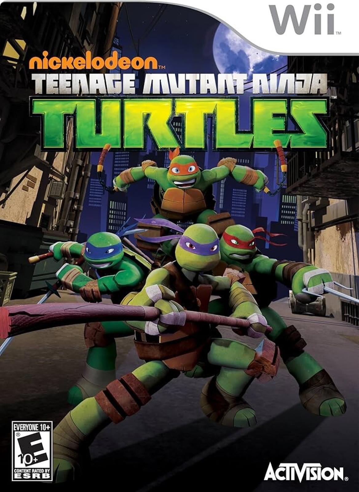 Teenage Mutant Ninja Turtles (Nintendo Wii) like new tested