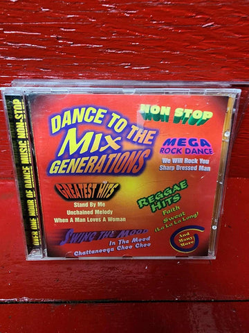 Dance to the mix Generations Non stop Greatest hits cd *DISC LIKE NEW*