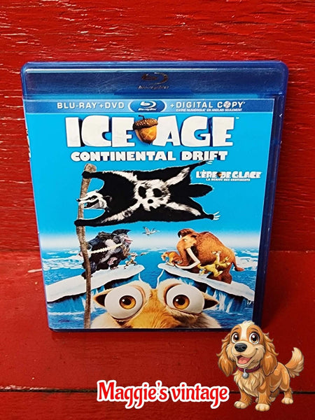Ice Age: Continental Drift (Blu-ray Disc, 2012, ) *BILINGUE DISC LIKE NEW*