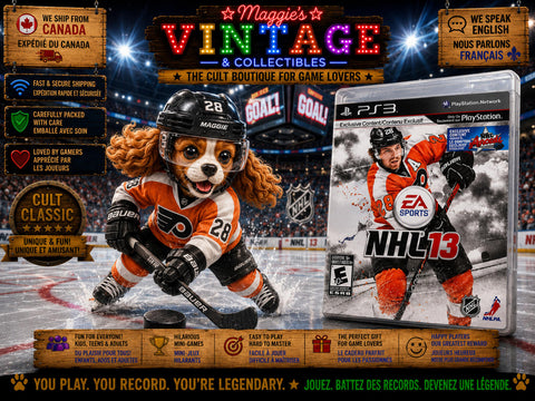 NHL 13 (Sony PlayStation 3 PS3, 2012) CIB COMPLETE DISC LIKE NEW