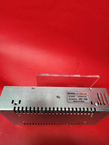 24V 360W Switching Power Supply 110V-220V AC to DC Drive Switch On/Off Adapter