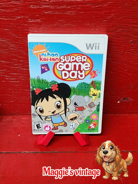 Ni Hao Kai-lan: Super Game Day (Nintendo Wii) CIB DISC LIKE NEW
