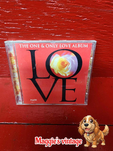 The One & Only Love Album Compilation CD Bee Gees Elton John *DISC LIKE NEW*