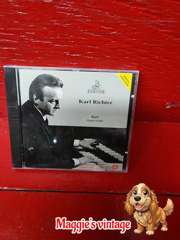 KARL RICHTER BACH ORGAN RECITAL CD  *DISC LIKE NEW*