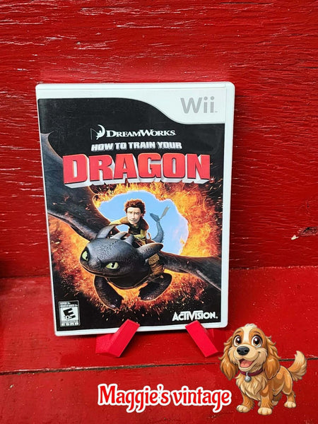 How To Train Your Dragon - Nintendo Wii -CIB DISC LIKE NEW