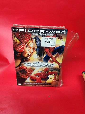 Spider-Man 1, 2, 3 (DVD, 2007, Canadian) *bilingue 2 dvd are still sealed!!!