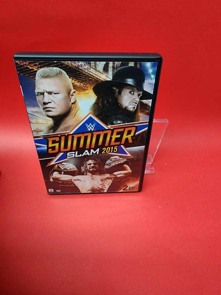 WWE SummerSlam 2015 DVD – Undertaker vs. Brock Lesnar | WWE  *like new*