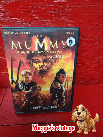 The Mummy: Tomb of the Dragon Emperor (DVD, 2008) *BILINGUE DISC LIKE NEW*