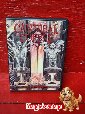 Cannibal Corpse Live Cannibalism Dvd  *DISC LIKE NEW*