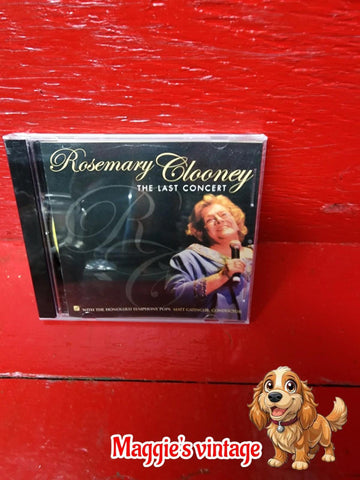 CLOONEY, ROSEMARY - THE LAST CONCERT *DISC LIKE NEW *