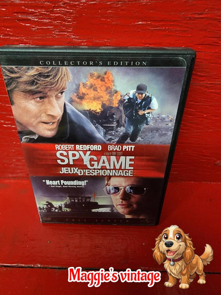 Spy Game / JEUX D'ESPIONNAGE COLLECTOR EDITION (DVD) *BILINGUE DISC LIKE NEW*