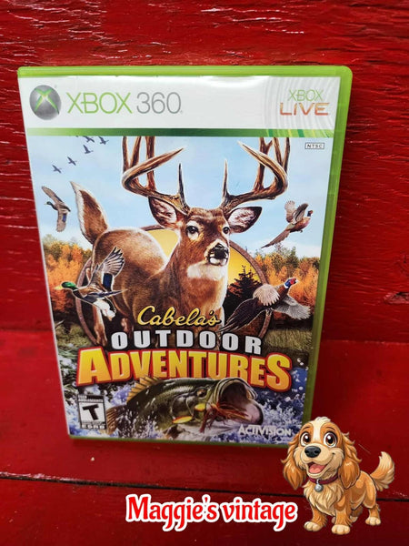 Cabela's Outdoor Adventures (Microsoft Xbox 360, 2009) *CIB DISC LIKE NEW *