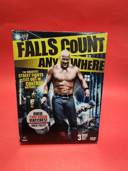 WWE: Falls Count Anywhere (DVD, 2012) *DISC LIKE NEW*