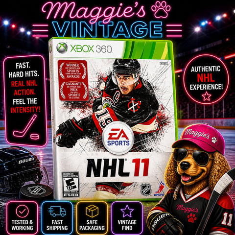 NHL 11 - Microsoft Xbox 360 CIB DISC LIKE NEW