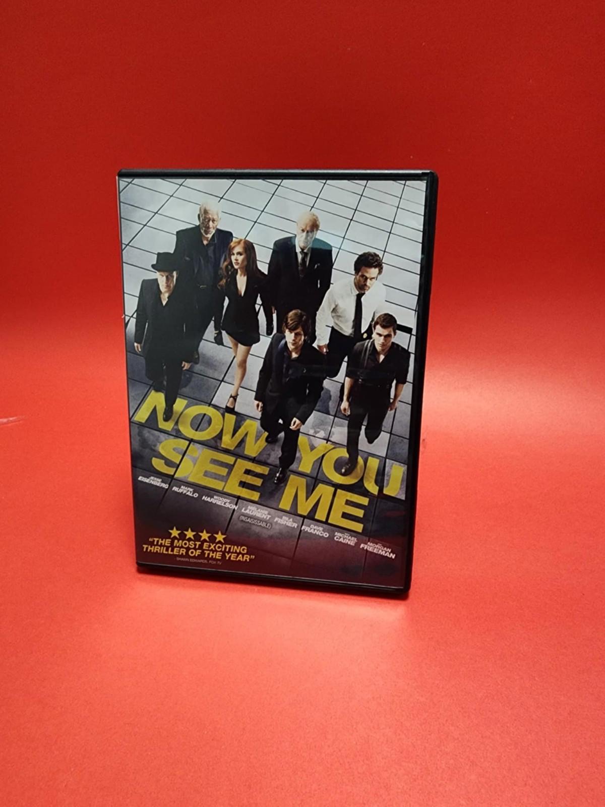 Now You See Me (DVD, 2013) TESTED AND WORKS Bilingue! disc is like new!