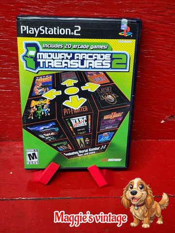 Midway Arcade Treasures 2 - Sony Playstation 2 -  *CIB DISC LIKE NEW*