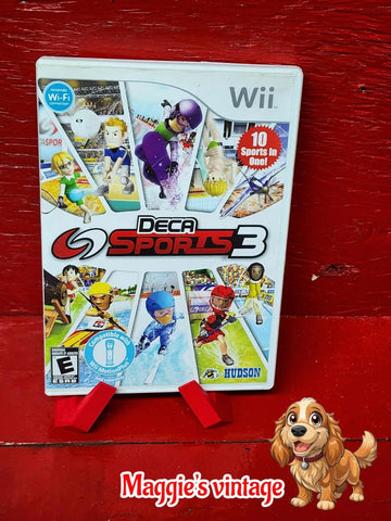 Deca Sports 3 (Nintendo Wii, 2010) *CIB DISC LIKE NEW*