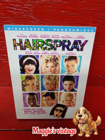 2007 -   DVD - HAIRSPRAY /  *BILINGUE DISC LIKE NEW*