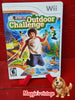 Active Life Outdoor Challenge (Nintendo Wii, 2008) NO MANUAL DISC LIKE NEW