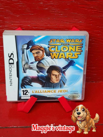 Star Wars The Clone Wars The Jedi Alliance Nintendo DS * TESTED CIB WITH MANUAL*