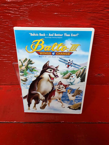 Balto III: Wings of Change  (DVD, 2005, Canadian) *BILINGUE DISC LIKE NEW*