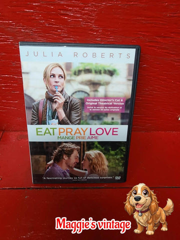 Eat Pray Love (DVD, 2010, English/French) *BILINGUE DISC LIKE NEW*
