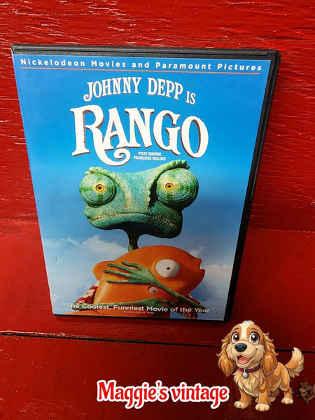 Rango - Widescreen Animated DVD   *BILINGUE DISC LIKE NEW*